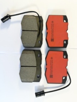 Plaquettes de frein avant en céramique 190 6158 ZHP643 pour Iveco 30-10 Avant Dundee Pièces automobiles de haute qualité