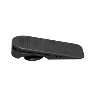 Tope de puerta de goma Leves TPE gris, montado en el suelo, antipinzamiento, para puertas correderas, con ventosa de seguridad, sin perforación - Product Image 4