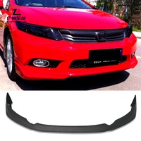 Kit de Carrocería Completo de Venta Directa de Fábrica, Material ABS, Lip Delantero, Difusor Trasero y Faldones Laterales para Honda Civic 2012 2013