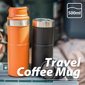 2025 <span class=keywords><strong>Action</strong></span> de déclenchement classique personnalisée 16OZ/500ml tasse de voyage isolée à double paroi sport bouteille sous vide en plein air pour cadeaux d'affaires - Product Image 2