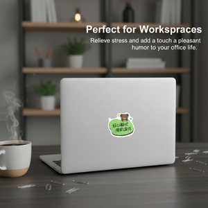 Recyclable waterproof printed PVC matte vinyl adhesive custom die-cut decorative stickers cartoon stickers - Product Image 3