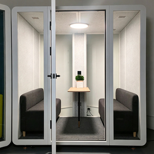 <span class=keywords><strong>Cabine</strong></span> téléphonique insonorisée modulaire de bureau, <span class=keywords><strong>cabine</strong></span> d'étude intérieure moderne, facile à assembler - Product Image 3