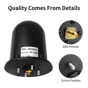 Drone UAV Cobertura de antena de techo exterior 800-1520MHz Ganancia impermeable 3-5dBi SMA-Conector hembra Antena omnidireccional - Product Image 5
