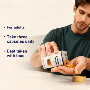 90 كبسولة مكمل دعم صحة البروستاتا مع السيلينيوم والزنك والمغنيسيوم وفيتامين C للكبار المكملات العشبية - Product Image 3