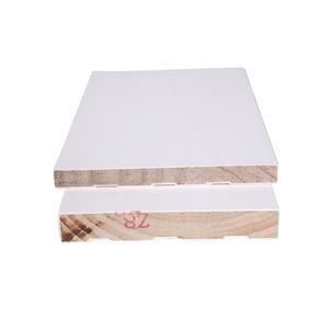 פנלים דפוס לבן צבע עץ מלא מסגרת פיתוחים עץ פנלים עוקף דפוס mdf mouldings דרוך - Product Image 5