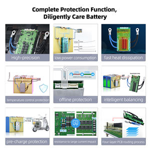 ANT 30S <span class=keywords><strong>BMS</strong></span> de alto voltaje 84V 200A PCB Equilibrio de celdas LiFePO4 Placa de protección de batería de iones de litio 30-Cell para - Product Image 5