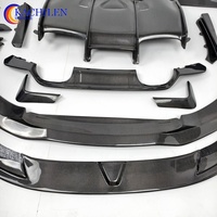 Kit carrosserie en fibre de carbone style PSM F80 M3 F82 M4, lèvre avant, diffuseur arrière, jupes latérales, rétroviseurs pour BMW F80 F82
