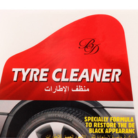 Etiquettes Adhésif Personnalisé Impression Logo Étiquettes Étanche Feuille D'or Clair BOPP Car Care Produits Autocollants