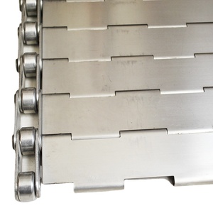 Ağır paslanmaz çelik Metal tel örgü delikli zincir bağlantı plaka konveyör bandı soğutma için kömür briket olabilir - Product Image 2