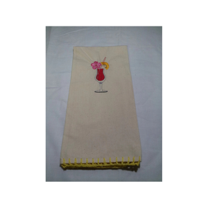 Budget Friendly Sustainable 100% Cotton Embroidered Black <b>Kitchen</b> <b>Towels</b> Durable Affordable Pack of 3 Great for Busy <b>Kitchens</b> - Product Image 6