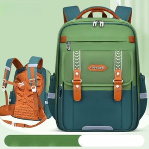 Wholesale Fashion Students <b>Waterproof</b> <b>School</b> <b>Backpack</b> for Boys Girls Zipper Closure Polyester for Teenagers Stationery Supplies - Product Image 2