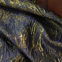 Tissu Jacquard de haute qualité Tissu de dentelle Tissu de brocart Jacquard de fleur