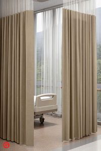 Premium Fireproof Treatment Room Separation Screen <b>Covering</b> for Beauty Salon Spa Booth - Product Image 5