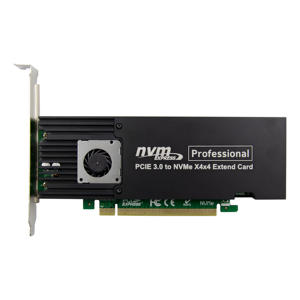Sunweit <span class=keywords><strong>ST530</strong></span> PCIe x16 ASM2824 à X4 M.2 M key NVMe SSD Adaptateur PCIe Riser card - Product Image 3