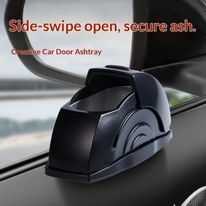 Cendrier de voiture pour panneau de porte, pare-vent et anti-éparpillement des cendres, accessoire pour fumeurs - Product Image 2