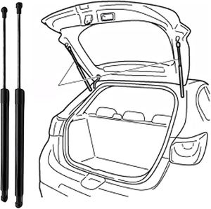 Resorte de Gas Hidráulico para Puerta Trasera Compatible con <span class=keywords><strong>VW</strong></span> Touran - Product Image 4