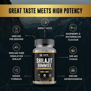 ODM/OEM Pure Himalayan Shilajit Gummies Adult Herbal Supplements for Energy Support Muscle Recovery Private <b>Label</b> - Product Image 2