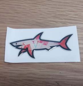 2025 Blnieece Paul Et Shark Sticker Factory Venta al por mayor de materiales decorativos de PVC impermeables personalizados, adecuados para teléfonos móviles - Product Image 4