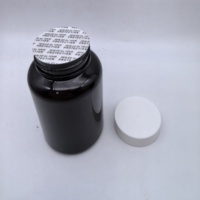 Flacons de médicaments en plastique, qualité alimentaire PET, 200cc, bouchon à vis pour l'emballage des comprimés