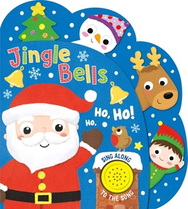 Livre sonore de Noël Jingle Bells pour enfants, livre audio de comptes-rendus de Noël pour la nurserie - Product Image 1