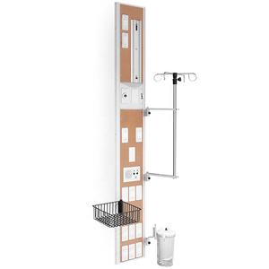 NTC500 Medische Verticale Bed Head Unit Ziekenhuis <span class=keywords><strong>Dual</strong></span> Rail Bed Head Panel - Product Image 5