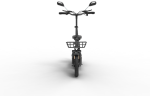 Trottinette électrique C1 Pro - Batterie 48V/26Ah, pliable, freins à disque, rétroviseur, plateau en bois, idéale pour les trajets quotidiens, la livraison, le tourisme - Product Image 4