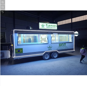 รถพ่วงขายอาหารตู้ขายซูชิรถพ่วงตู้ขายอาหารเคลื่อนที่ - Product Image 4