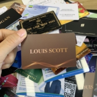 Cartes de visite intelligentes RFID NFC 13,56 MHz NTAG213/215/216, mini-étiquettes étanches, utilisation hôtelière, PVC noir mat, ISO 14443A