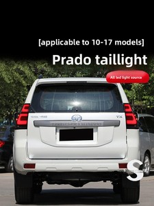 Luces de Freno Traseras Secuenciales Ahumadas para <span class=keywords><strong>Toyota</strong></span> Prado Serie 150 10-17, Sin Necesidad de Cableado - Product Image 5