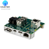 Fabrication OEM clé en main de fichiers Gerber et de listes de nomenclature (BOM) pour circuits électroniques FR4, cartes de circuits imprimés FR4 en cuivre et assemblage de PCBA