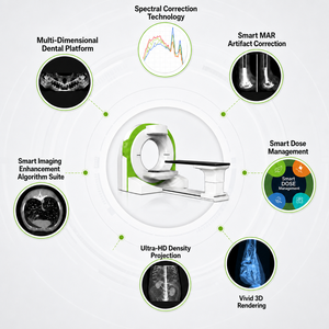 เครื่องสแกน <span class=keywords><strong>CBCT</strong></span> สำหรับสัตว์ เครื่องเอกซเรย์คอมพิวเตอร์แบบ Cone Beam สำหรับการวินิจฉัยทางทันตกรรมและกระดูกสัตว์ ภาพสามมิติ - Product Image 2