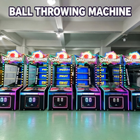 Slimme Disc Snatch Game Machine, muntbediende bal-werp-spel met ticketinwisseling, LED-verlichting, voor binnen, kermis, winkelcentrum
