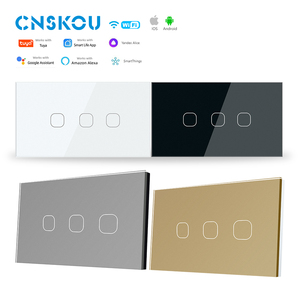 Neutral fabrika 2024 yeni tasarım CB SAA Wifi 1/2/3/4Gang anahtarı Tuya akıllı anahtar ışık anahtarı nötr akıllı ev ürünleri ile - Product Image 1