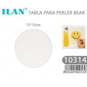 Tavola per Perler Beads ILAN 15x15cm, Superficie Rotonda per Stiratura per Progetti Creativi - Product Image 2