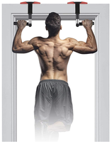 Barre de traction murale en acier pour usage domestique, compatible avec des murs de 12 à 17 cm d'épaisseur, équipement d'exercice pour tractions