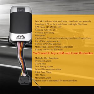 เครื่องติดตาม GPS รุ่น Baanool Gnss Tracker 2G แบบกันน้ำ พร้อมระบบแจ้งเตือน สำหรับระบบติดตามยานพาหนะ - Product Image 2