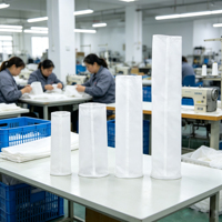 Kantong Filter Nylon/Polyester Tahan Panas 25-220μm OEM untuk Ekstrak Herbal