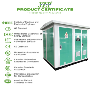 Subestación de Energía Trifásica Tipo Caja JZP de 50 kVA 2 MVA, Transformadores de Subestación Compactos de Alta Calidad, Modelo YB 50/60 Hz - Product Image 2
