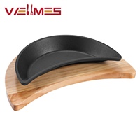 Plaque de cuisson en fonte pour grillades, idéale pour les steaks, compatible gaz et induction, pour la maison, la cuisine, les restaurants et la restauration