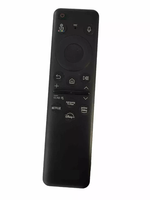 Nouvelle télécommande solaire BN59-01455A 433 MHz à code fixe, piles AAA, 4 boutons, portée de 8 mètres, commande vocale Q90D QNX1D, noire