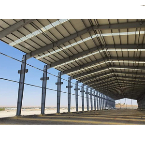 Cấu trúc kim loại vật liệu xây dựng hai câu chuyện nhiều tầng kết cấu thép nhà kho xây dựng đúc sẵn - Product Image 6