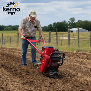 Heavy Duty 7HP Diesel/Gasoline Power Tiller Mini Cultivator <b>Machine</b> 10-30cm Working Depth Multifunctional for Hard Soil - Product Image 1