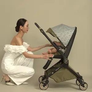 大空间最优质婴儿推车婴儿车3合1购买中国豪华旅行汽车座椅