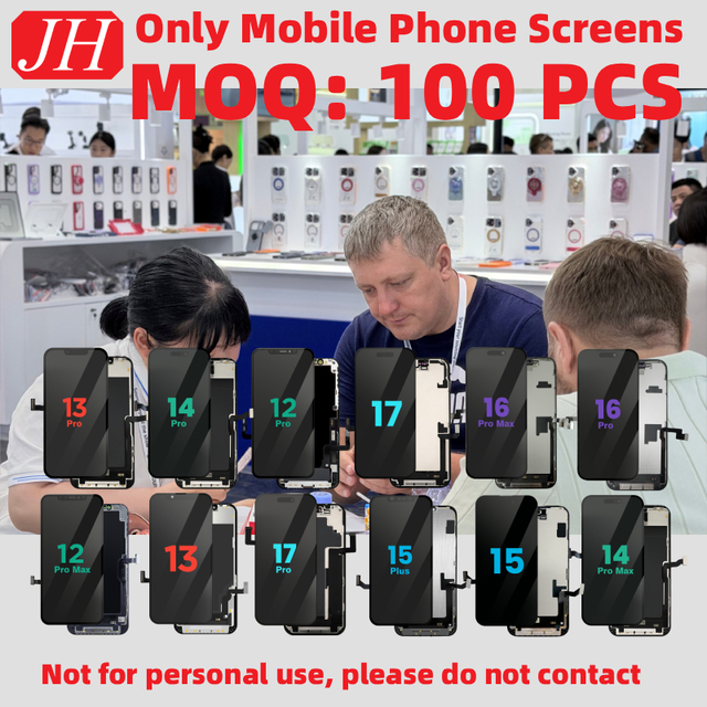 JH OEM Wholesale OLED Cell Phone Touch Screen Replacement Display for iPhone 15 Pro Max Repair Shop Parts