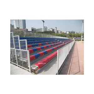 Avant panca per candeggina da esterno bleachers in alluminio sedile per tribuna sport all'aperto struttura in acciaio stadio sportivo