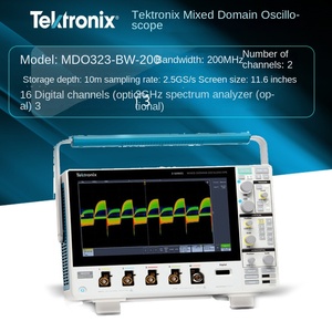ออสซิลโลสโคปแบบโดเมนผสม Tektronix MDO32/MDO34 2/4 ช่องสัญญาณ หน้าจอสัมผัสความละเอียดสูง เครื่องมือวัดอิเล็กทรอนิกส์ - Product Image 2