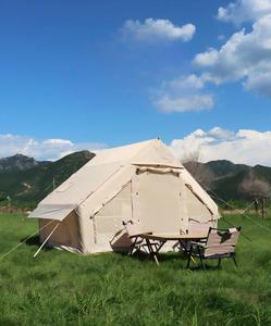 Cotton Waterproof Portable Summer Luxury Camping <b>Tent</b> for 3-4 People-High Quality Quick Automatic Opening 6.4 One Bedroom - Product Image 2