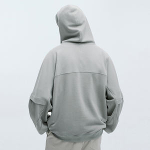 יצרני בגדים וופל-סריג קפוצ 'ון, גברים של סתיו החורף לגברים גופיות בגודל יתר פונקציונלי גודל overdie - Product Image 2