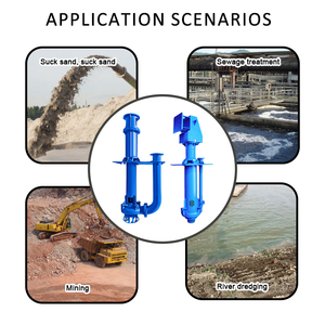 Chemical Resistant High Iron Vertical Sump Slurry <b>Pump</b> Submerged Sand Sewage <b>Pump</b> for Automotive Watering - Product Image 5