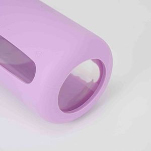 Botella de Agua Personalizada de Vidrio Borosilicato de Alta Calidad, 26oz 800ml, con Funda de Silicona, Libre de BPA, Tapa con Rosca y Popote, para Viajes y Fitness - Product Image 5